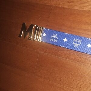 NWT MCM Cluas Visetos leather Belt